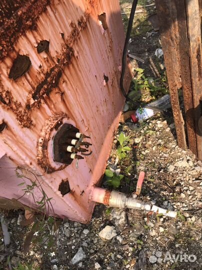 Твердотопливный котел чугунный