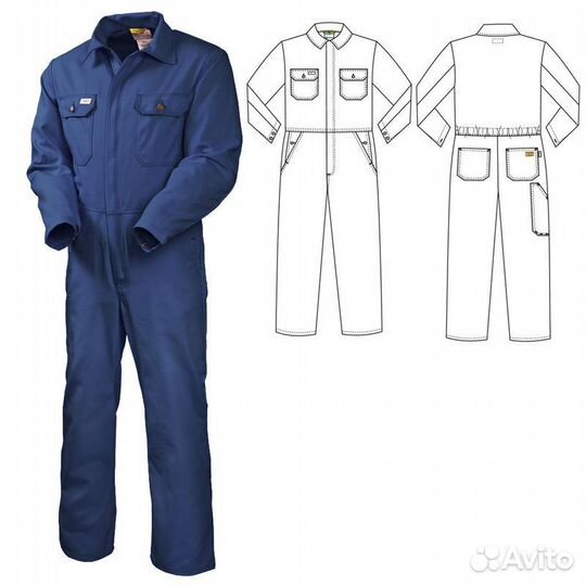 Комбинезон рабочий SWW,p.48/50