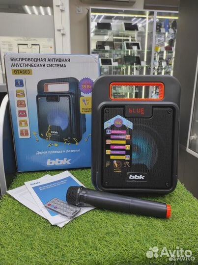 Новая портативная колонка BBK BTA603, 35 Вт