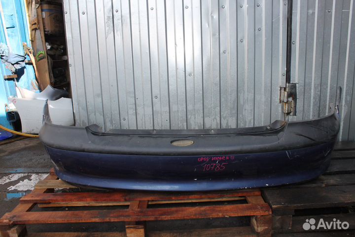 Бампер задний для Opel Vectra B 1999-2002