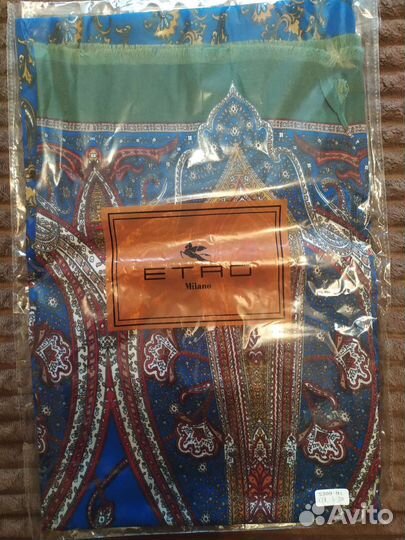 Шарф палантин тонкая шерсть etro