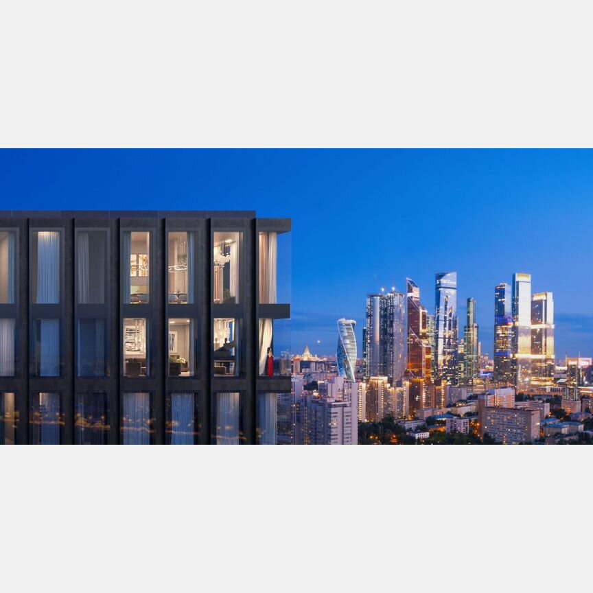 4-к. квартира, 169,3 м², 22/23 эт.