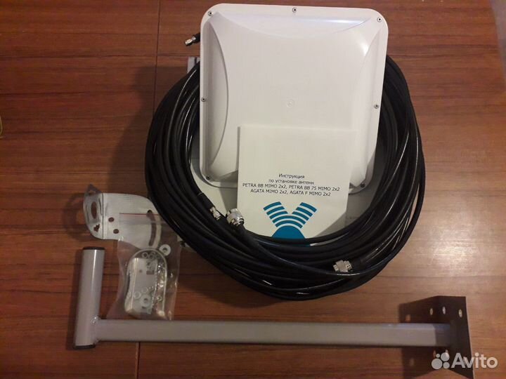 Антенна 2G/3G/4G/wifi petra mimo 50ом+кабеля 50ом