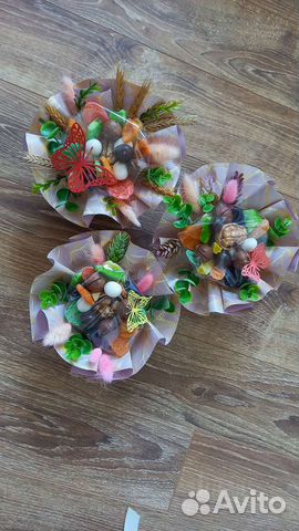 Подарок женщине сладкий букет