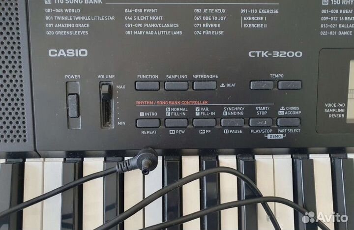 Синтезатор casio ctk 3200