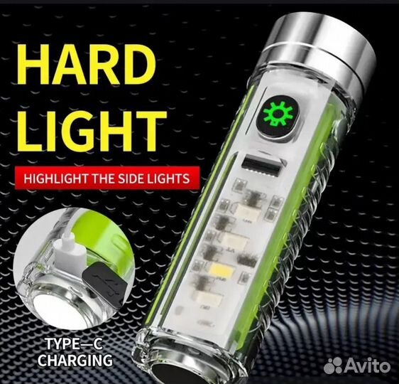 Фонарь светодиодный фосфорный карманный