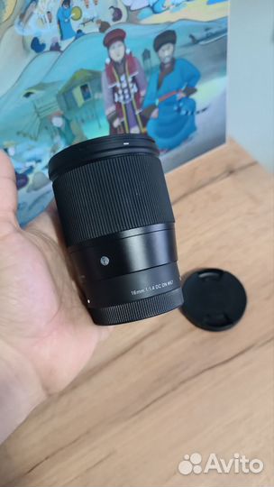 Объектив Sigma AF 16mm f/1.4 DC DN Contemporary