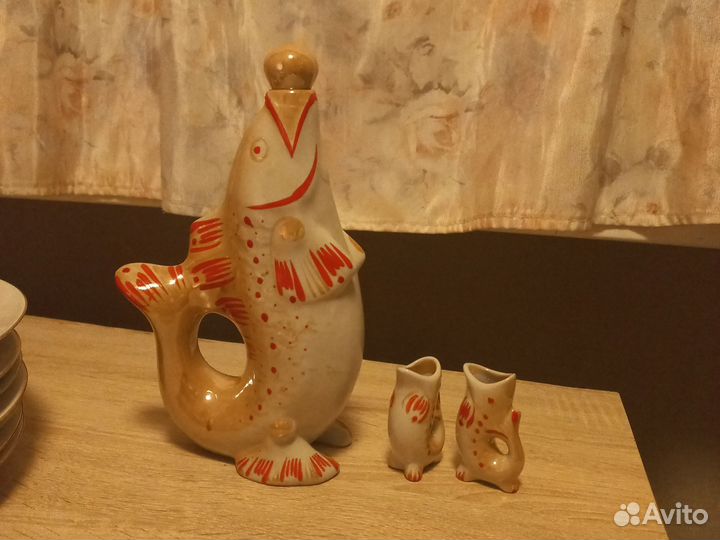 Рыба штоф и две стопки