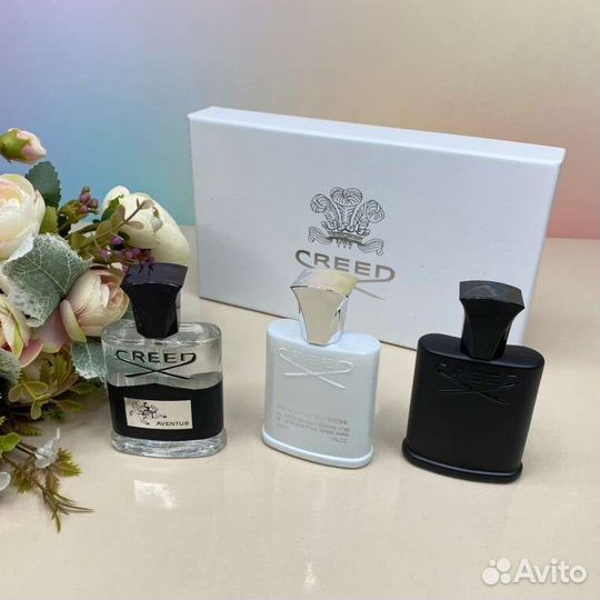 Парфюмерный мужской набор Creed 1760 3в1
