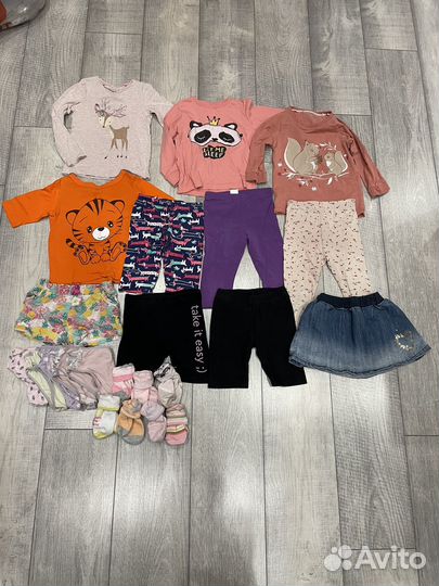 Пакет вещей для девочки 98-110