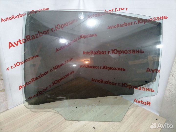 Стекло задней левой двери Chevrolet Cruze