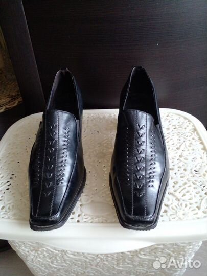Туфли черные