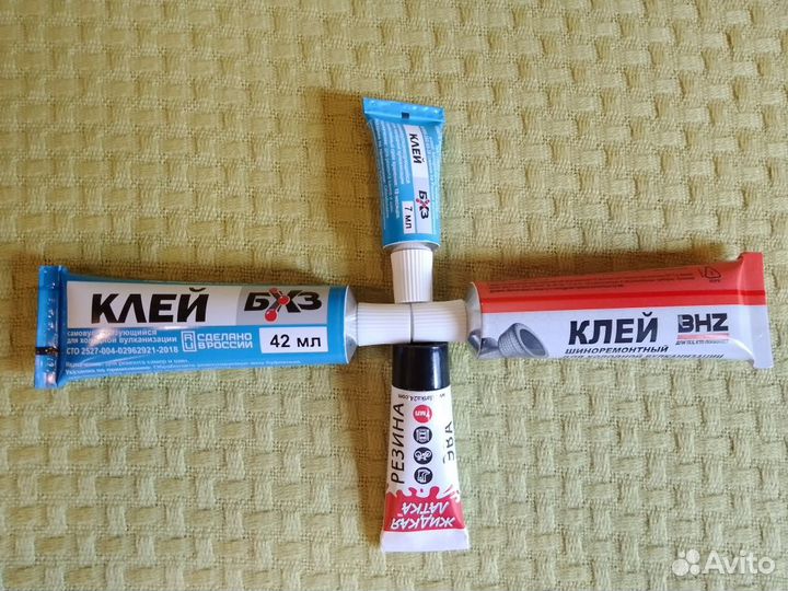 Клей резиновый для шин лодок и обуви