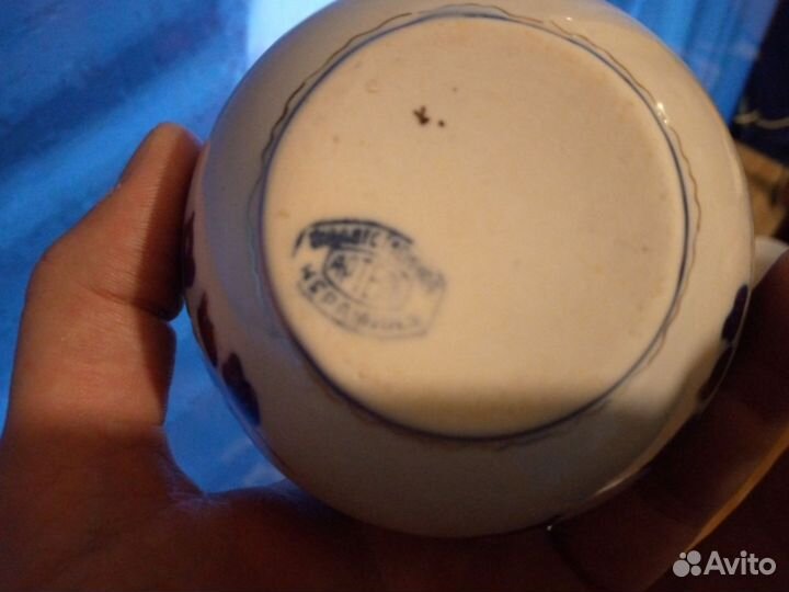 Ваза Гжель 50 годы