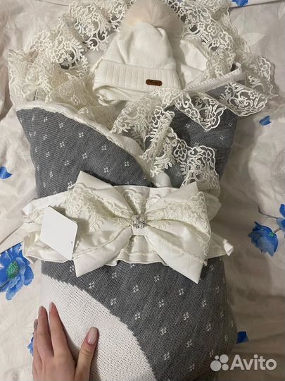 Конверт одеяло на выписку