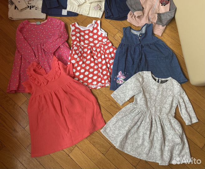 Одежда для девочки 3-4 года пакетом
