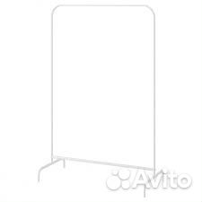 Напольная вешалка IKEA цвет белый до 20кг