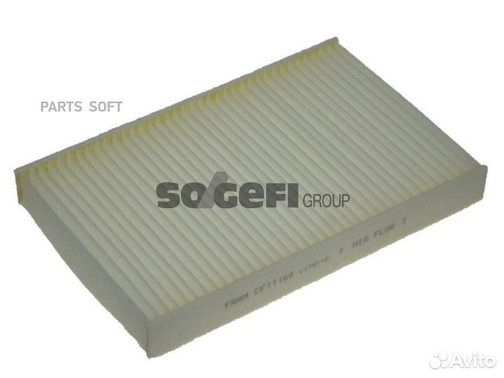 Fram CF11164 Фильтр салона citroen C3/C4/307/308 0