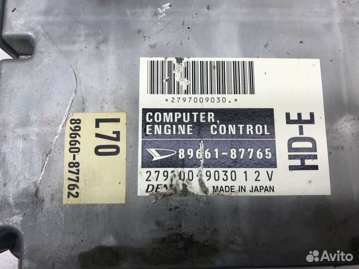 Блок управления двс Daihatsu Gran Move 2000 г.в