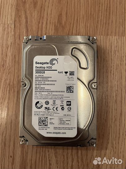 Жесткий диск seagate hdd 3tb