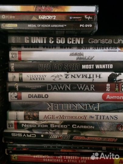 Коллекция лицензионных компьютерных игр