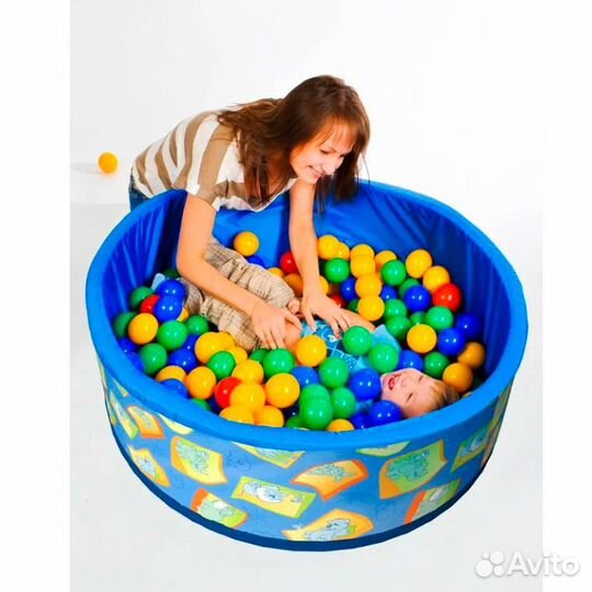 Сухой бассейн с шариками