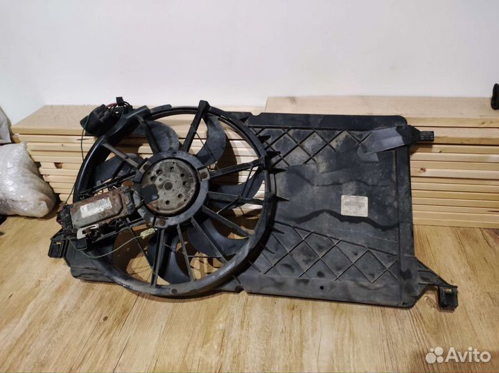 Вентилятор охлаждения радиатора (блок не работает)