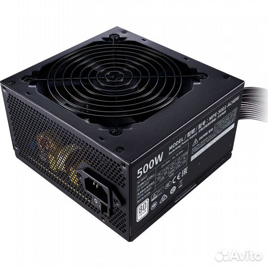 Блок питания 500W Cooler Master MWE White #344797