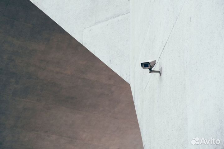 Видеонаблюдение с установкой