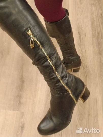 Сапоги ботфорты 39 размер