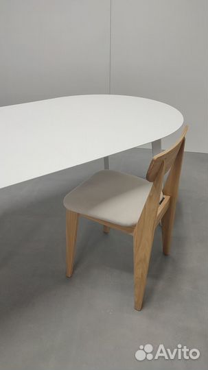 Комплект стол + 2 стула из дуба