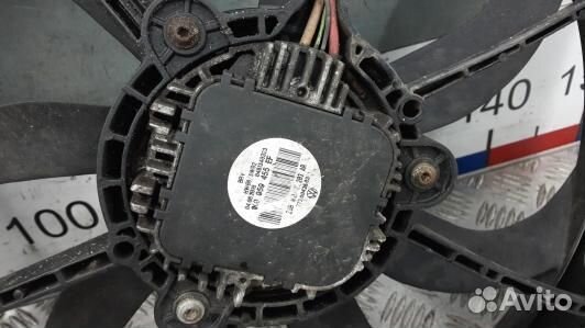 Вентилятор радиатора skoda superb 2 (BEA12KE01)