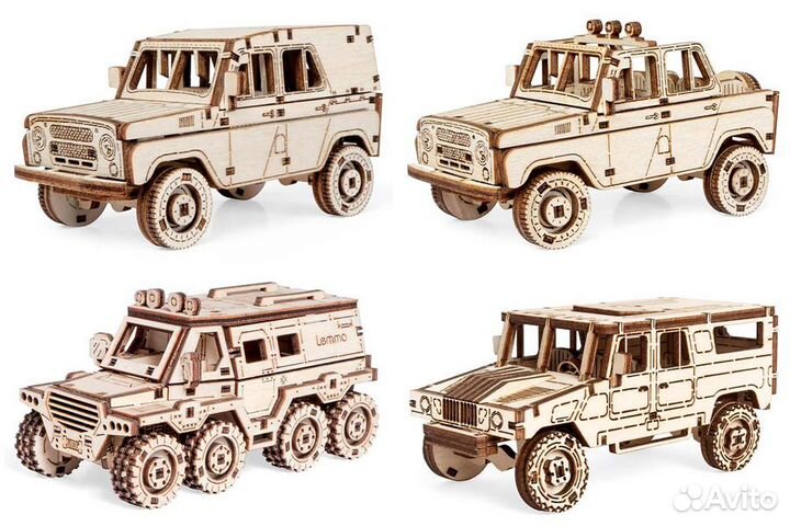 Деревянные конструкторы Леммо (Lemmo)