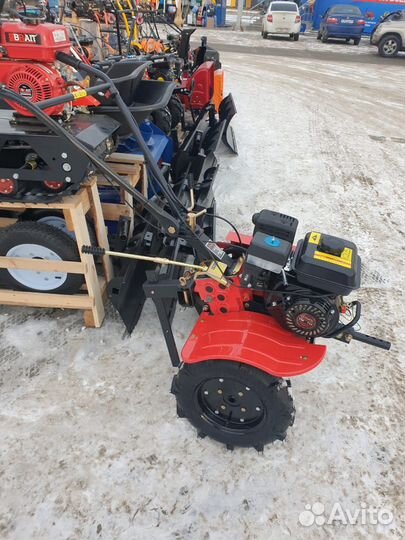 Мотоблок ременной Рысь с пониж.передачей