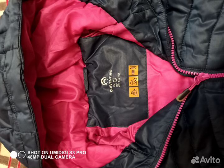 Куртка для девочки 140 весна -осень