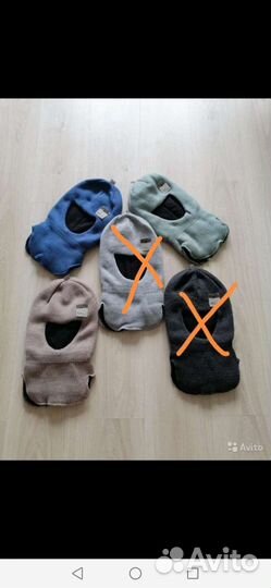 Шлемы зимнии новые р.4-6