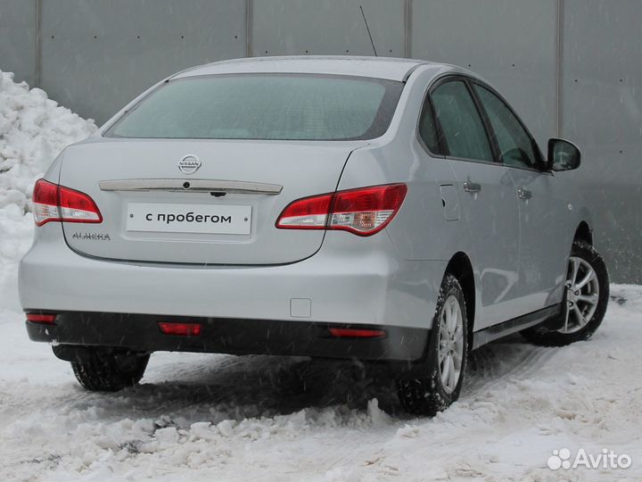 Nissan Almera 1.6 МТ, 2016, 83 416 км