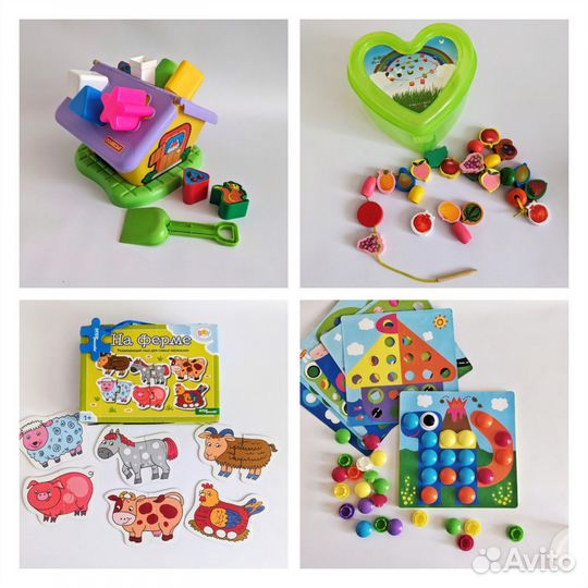 Развивающие игрушки от 2 лет