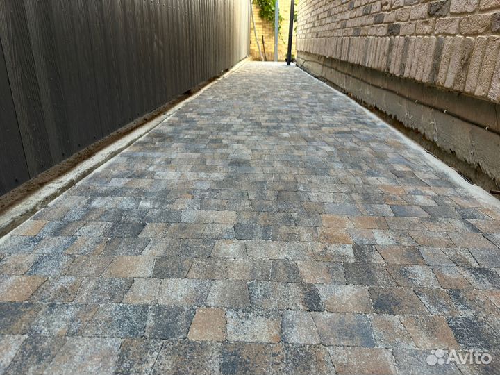 Тротуарная плитка антик от производителя