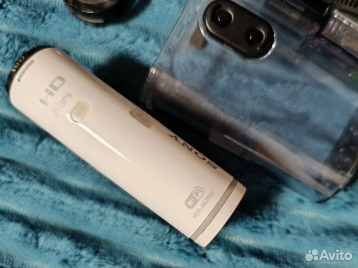 Экшн камера sony hdr as200v