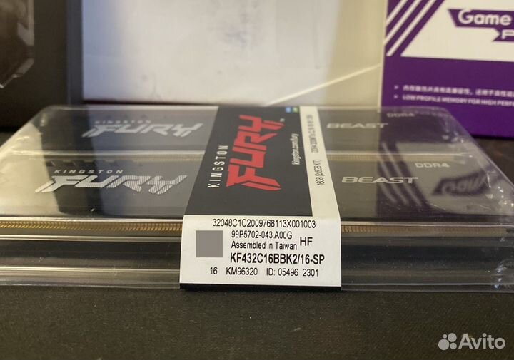 Оперативная память DDR4 8GB / 16GB в ассортименте