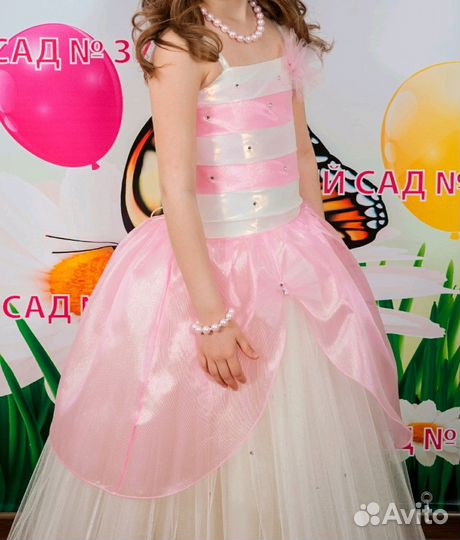 Нарядное платье для девочки 116 122 128