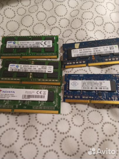 Оперативная память ddr3 для ноутбука