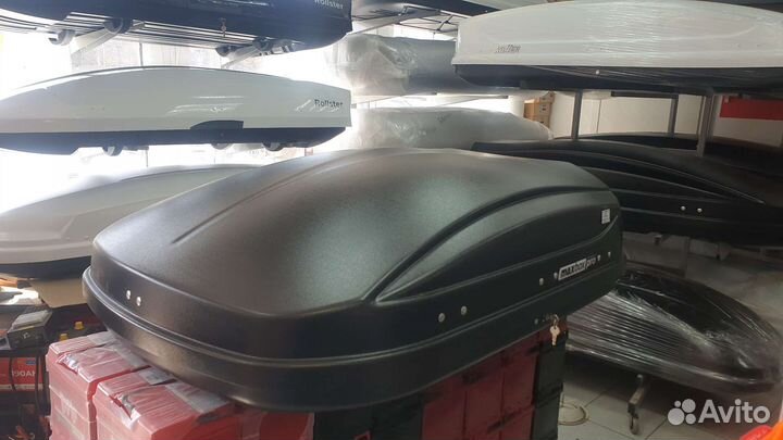 Автобокс на крышу 430 л широкий