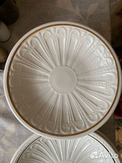 Тарелки рельефные зик конаково СССР