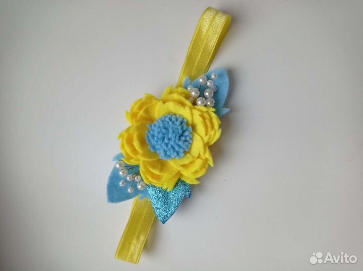 Повязка на голову для девочки