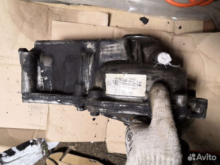 Редуктор передний на бмв е70 дизель