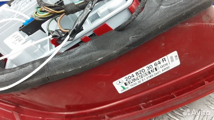 Фонарь mercedes-benz C W204 2007-2013