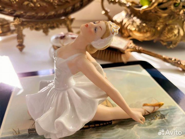 Винтаж: Фарфоровая статуэтка балерина (Germany)