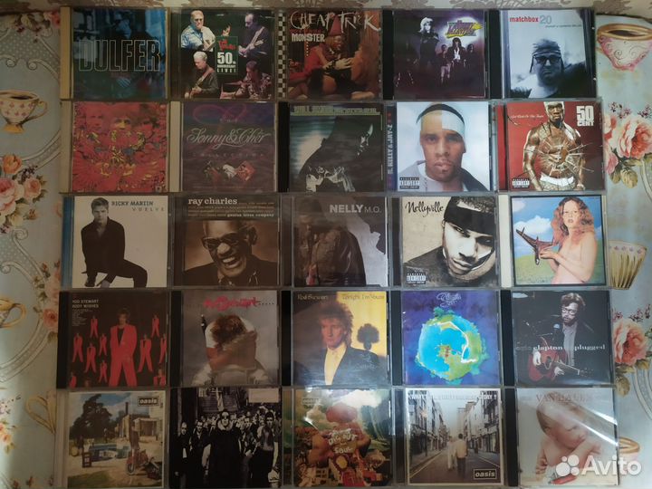 CD disc japan, U. S. A., europa